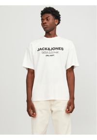 Jack & Jones - Jack&Jones T-Shirt Gale 12247782 Biały Relaxed Fit. Kolor: biały. Materiał: bawełna #1