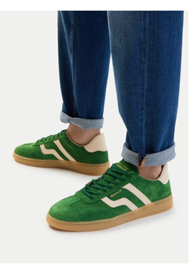 GANT - Gant Sneakersy 32633206 Zielony. Kolor: zielony. Materiał: zamsz, skóra