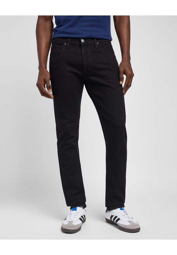 Lee - MĘSKIE SPODNIE LEE LUKE BLACK RINSE 112119254