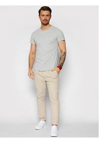 Tommy Jeans T-Shirt Jaspe DM0DM09586 Szary Slim Fit. Kolor: szary. Materiał: bawełna, syntetyk #2