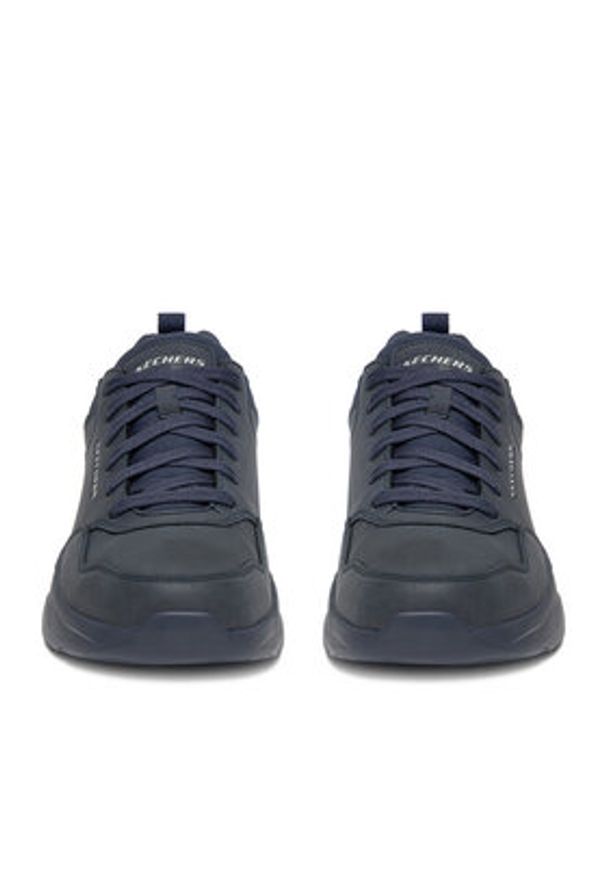 skechers - Skechers Sneakersy LIBERATION 8790157 DKNV Granatowy. Kolor: niebieski. Materiał: syntetyk, materiał