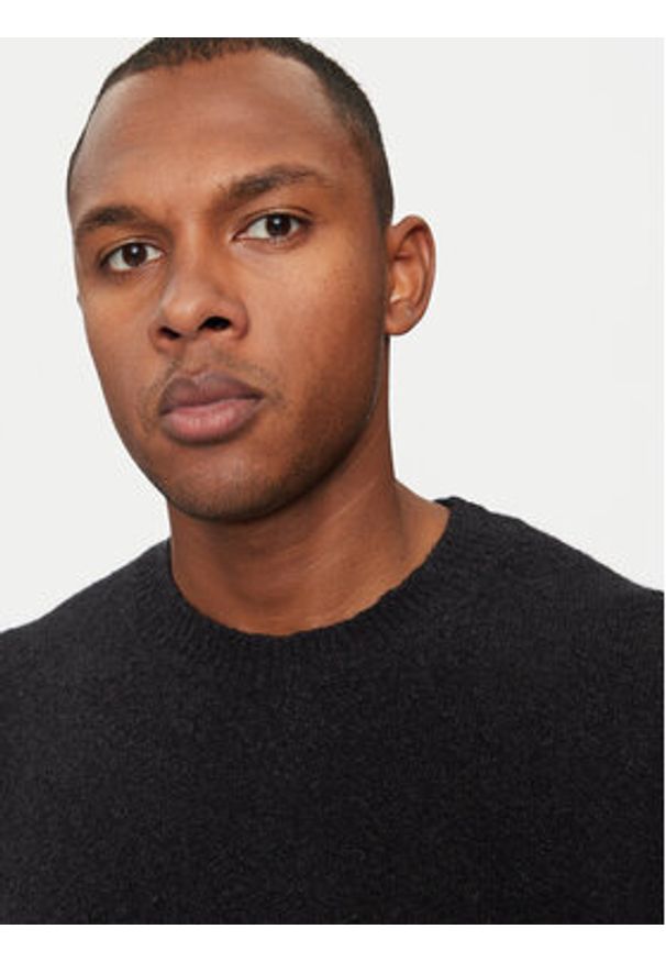 United Colors of Benetton - United Colors Of Benetton Sweter 10R2U108E Szary Regular Fit. Kolor: szary. Materiał: bawełna