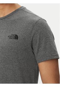 The North Face T-Shirt Simple Dome Tee NF0A2TX5 Szary Regular Fit. Kolor: szary. Materiał: syntetyk #3