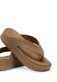 Crocs Japonki Getaway Platform Flip 209410 Brązowy. Kolor: brązowy. Obcas: na platformie #2