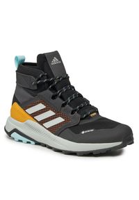 Adidas - Trekkingi adidas. Kolor: czarny. Technologia: Gore-Tex. Model: Adidas Terrex. Sport: turystyka piesza