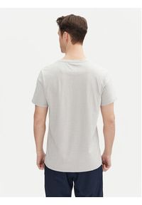 Aulp T-Shirt Roque Szary Regular Fit. Kolor: szary. Materiał: syntetyk, bawełna