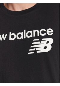 New Balance T-Shirt Classic Core Logo MT03905 Czarny Athletic Fit. Kolor: czarny. Materiał: bawełna