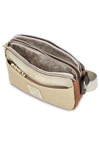 Torebka damskie Anekke, z regulowanym paskiem na ramię i zapięciem na suwak, multikolor, 42713-349. Kolor: brązowy. Wzór: aplikacja, haft. Dodatki: z haftem. Materiał: zdobione. Styl: casual, elegancki. Rodzaj torebki: na ramię #5