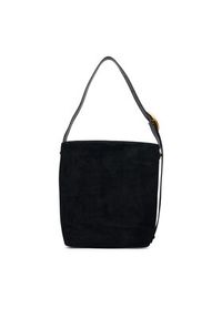 MICHAEL Michael Kors Torebka 30T6AUEM8S Czarny. Kolor: czarny. Materiał: skórzane, zamszowe #6