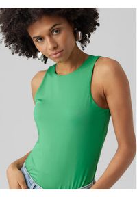 Vero Moda Top Bianca 10279787 Zielony Standard Fit. Kolor: zielony. Materiał: syntetyk #5