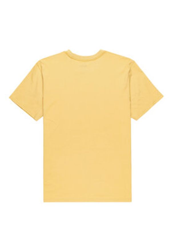 Quiksilver T-Shirt EQYZT07711 Beżowy Regular Fit. Kolor: beżowy. Materiał: bawełna