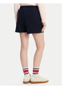 TOMMY HILFIGER - Tommy Hilfiger Szorty sportowe UW0UW05800 Granatowy Regular Fit. Kolor: niebieski. Materiał: bawełna #5