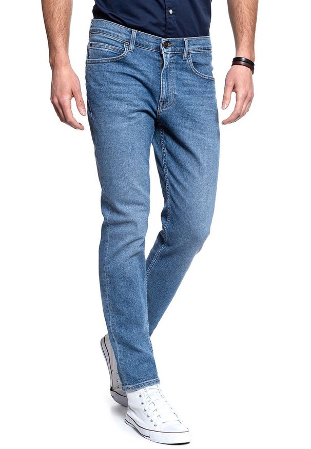 Lee - LEE SPODNIE MĘSKIE RIDER CROPPED FRESH BLUE L75GDIAL 112120876