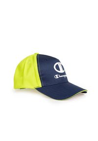 Champion - Czapka z daszkiem bejsbolówka męska. Kolor: zielony. Materiał: bawełna. Wzór: nadruk
