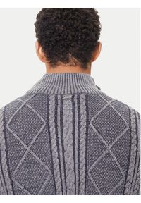 Guess Sweter M5BR44 Z2ZK2 Granatowy Regular Fit. Kolor: niebieski. Materiał: syntetyk