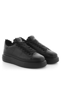 KENNEL&SCHMENGER - Kennel & Schmenger Sneakersy Elan 61-17040.430 SCHW/SCHW SS-BLK Czarny. Kolor: czarny. Materiał: skóra #4