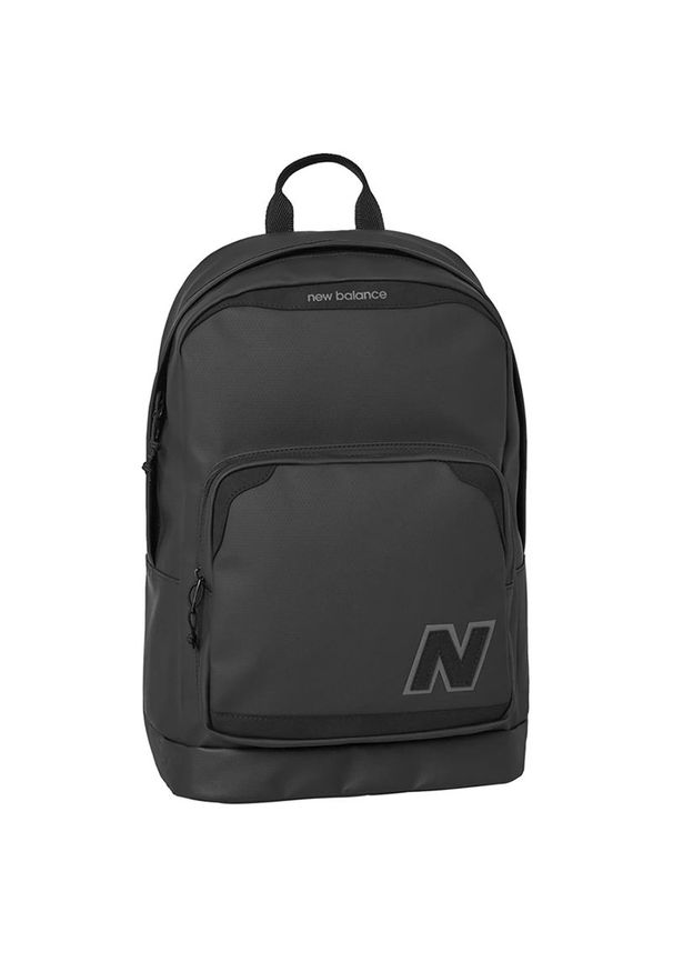 Plecak New Balance LAB23104BKK - czarny. Kolor: czarny. Materiał: materiał. Styl: klasyczny