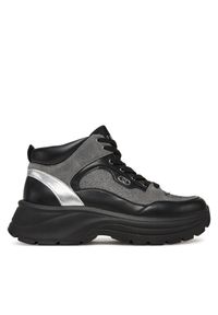 Liu Jo Sneakersy Eva 08 BF5037 PX742 Czarny. Kolor: czarny. Materiał: skóra