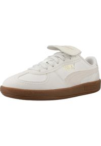 Puma - Buty PUMA YELLOW PALERMO PREMIUM Biały. Kolor: biały, wielokolorowy. Materiał: tkanina, skóra. Sport: piłka nożna #1