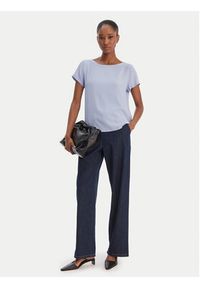 Marella Jeansy Fingere 2615181091 Granatowy Wide Leg. Kolor: niebieski #5