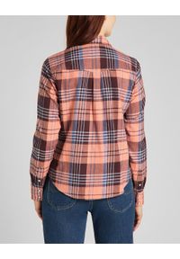 Lee - LEE REGULAR WESTERN SHIRT KOSZULA W KRATĘ DŁUGI RĘKAW DESERT ORANGE L45SXAOB 112140154. Długość rękawa: długi rękaw. Długość: długie #3