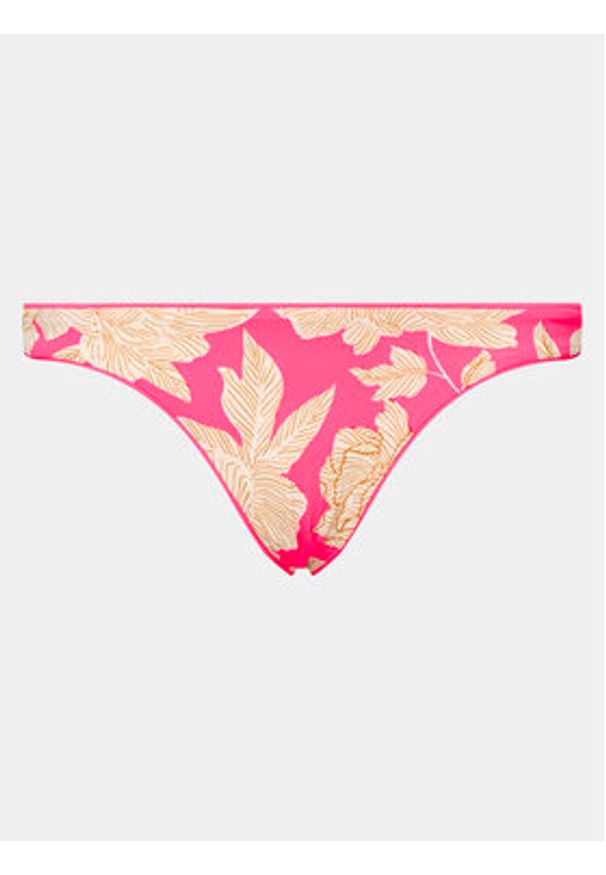 Maaji Dół od bikini PT3265SBC046 Różowy. Kolor: różowy. Materiał: syntetyk