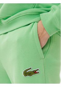 Lacoste Spodnie dresowe XH2750 Zielony Relaxed Fit. Kolor: zielony. Materiał: bawełna