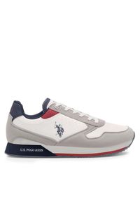 Sneakersy U.S. Polo Assn.. Kolor: biały #1