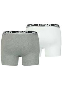 Bokserki męskie Head Basic Boxer 2 Pack. Kolor: wielokolorowy. Sport: fitness
