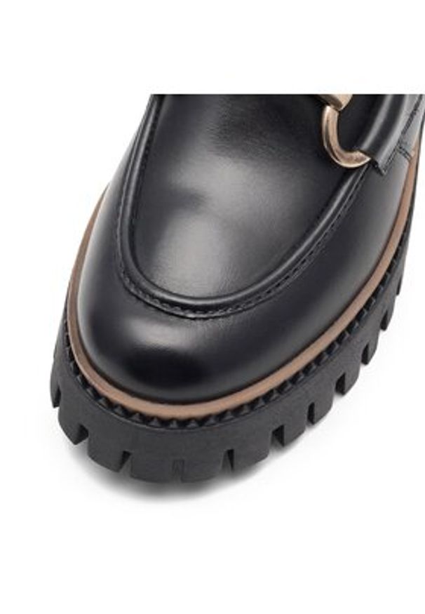 Sergio Bardi Loafersy WI23-C1038-03SB Czarny. Kolor: czarny. Materiał: skóra