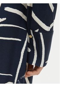 TOMMY HILFIGER - Tommy Hilfiger Sukienka codzienna WW0WW48934 Granatowy Relaxed Fit. Okazja: na co dzień. Kolor: niebieski. Materiał: wiskoza. Typ sukienki: proste. Styl: casual #5