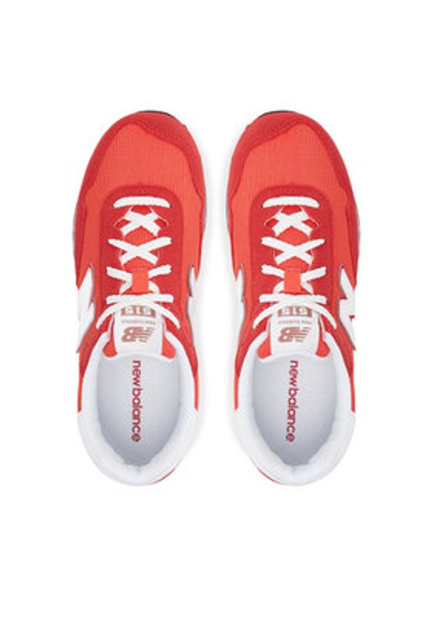New Balance Sneakersy GC515BR Czerwony. Kolor: czerwony. Materiał: materiał