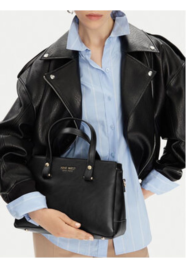 Nine West Torebka CEO-MAINE-LDA8203 Czarny. Kolor: czarny
