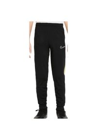 Spodnie dla dzieci Nike NK Df Academy Trk Pnt Kp FPp Jb czarno-żółte CZ0973 011. Kolor: wielokolorowy