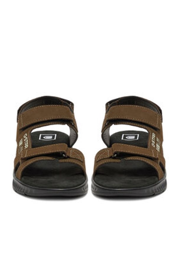 G-Star RAW - G-Star Raw Sandały ROY1-11 MI08 Brązowy. Kolor: brązowy. Materiał: skóra, nubuk