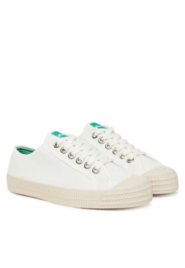 Novesta Trampki Star Master Hemp N472009-BEI87Y123 Biały. Kolor: biały. Materiał: materiał