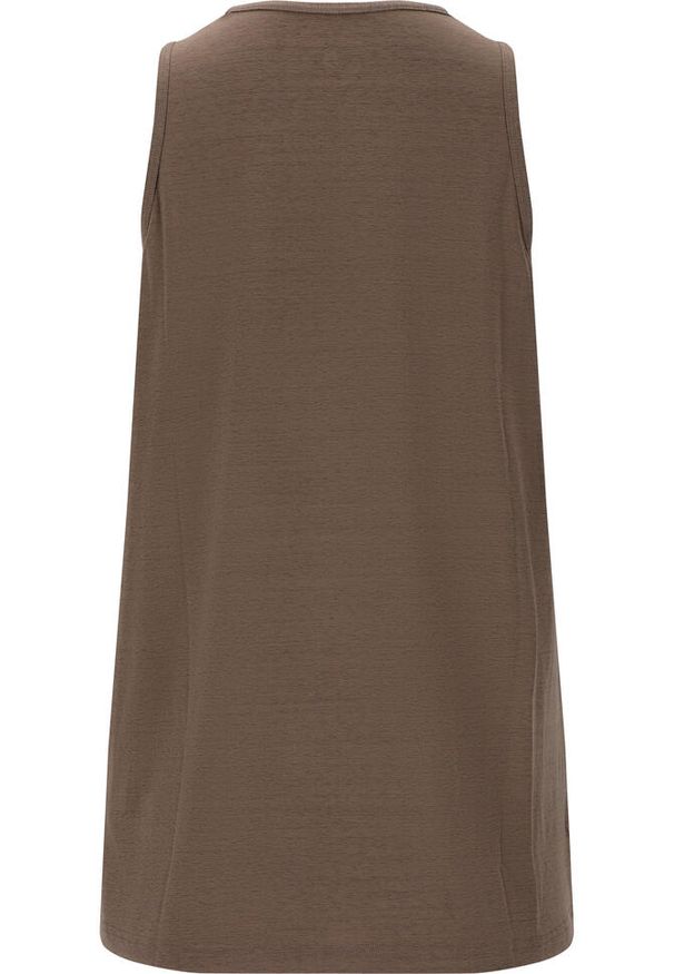 ENDURANCE - Koszulka do jogi Athlecia Mota Slub Top. Kolor: zielony. Materiał: elastan, poliester. Sport: joga i pilates