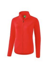 ERIMA - Bluza damska Erima. Kolor: czerwony. Materiał: materiał, dresówka. Wzór: nadruk