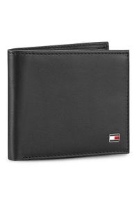TOMMY HILFIGER - Tommy Hilfiger Portfel Eton Mini Cc Wallet AM0AM00655/83365 Czarny. Kolor: czarny. Materiał: skóra #1