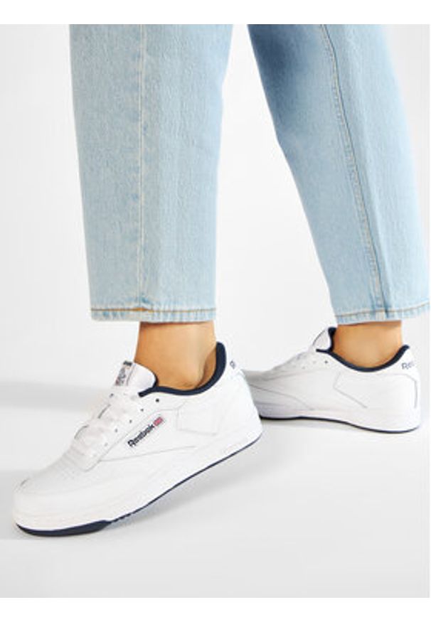 Reebok Sneakersy Club C DV4539 Biały. Kolor: biały. Materiał: skóra. Model: Reebok Club