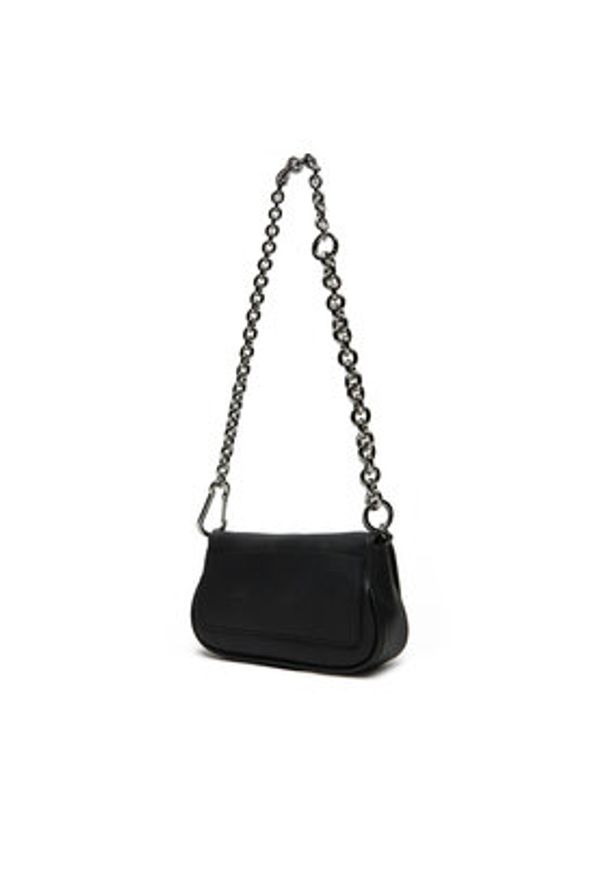 Calvin Klein Jeans Torebka K60K613049 Czarny. Kolor: czarny. Materiał: skórzane