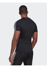 Adidas - adidas Koszulka techniczna Techfit 3-Stripes Training HD3525 Czarny Tight Fit. Kolor: czarny. Materiał: syntetyk. Technologia: Techfit (Adidas) #5