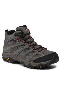 Merrell Trekkingi Moab 3 Mid Wp J035833 Szary. Kolor: szary. Materiał: skóra, zamsz. Sport: turystyka piesza #5