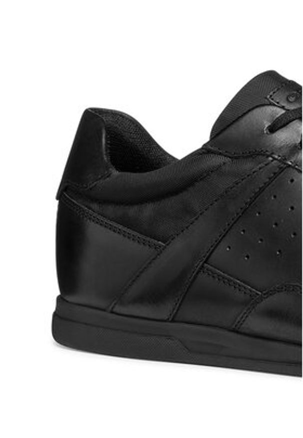 Geox Sneakersy U Renan U554GC 000FF C9999 Czarny. Kolor: czarny. Materiał: skóra