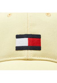 TOMMY HILFIGER - Tommy Hilfiger Czapka z daszkiem Big Flag AU0AU01668 Żółty. Kolor: żółty. Materiał: bawełna, materiał