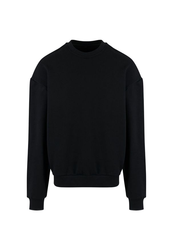 BUILD YOUR BRAND - Bluza Unisex Dla Dorosłych Ultra Heavy Crew Neck. Kolor: czarny