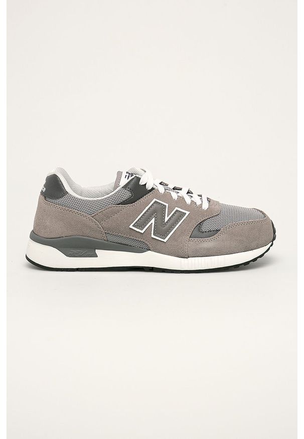 New Balance - Buty ML570HJC. Nosek buta: okrągły. Zapięcie: sznurówki. Kolor: szary. Materiał: materiał, syntetyk, skóra, guma, zamsz. Szerokość cholewki: normalna