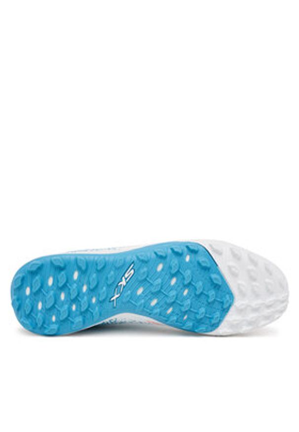 skechers - Skechers Buty do piłki nożnej Gold Tf 252016 WTQP Biały. Kolor: biały. Materiał: skóra