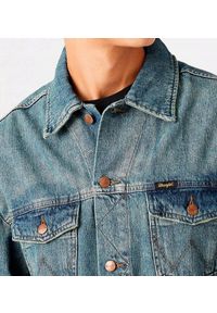 Wrangler - WRANGLER ANTI FIT JACKET MĘSKA KURTKA JEANSOWA GRASS ROOTS W459Y131C. Materiał: jeans #5