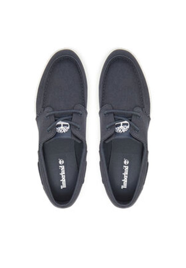 Timberland Mokasyny Mylo Bay TB0A2NWAEP41 Granatowy. Kolor: niebieski. Materiał: materiał